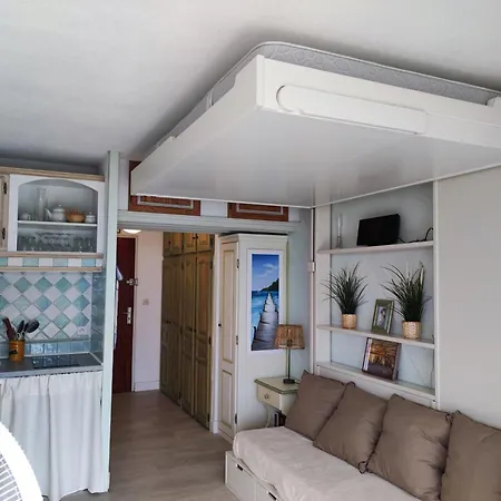 Studio Climatise A Avec Piscine, Acces Direct Plage, Et Garage - 3 Pers. - Fr-1-677-49 شقة بورم لي ميموزا